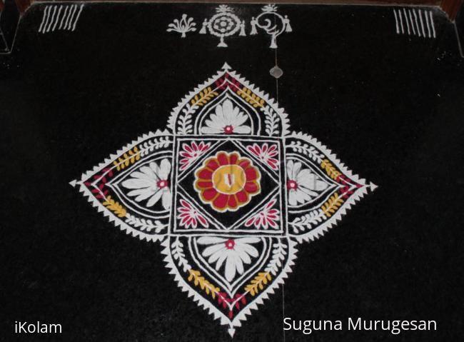 Rangoli: vaikunta ekadasi kolam!