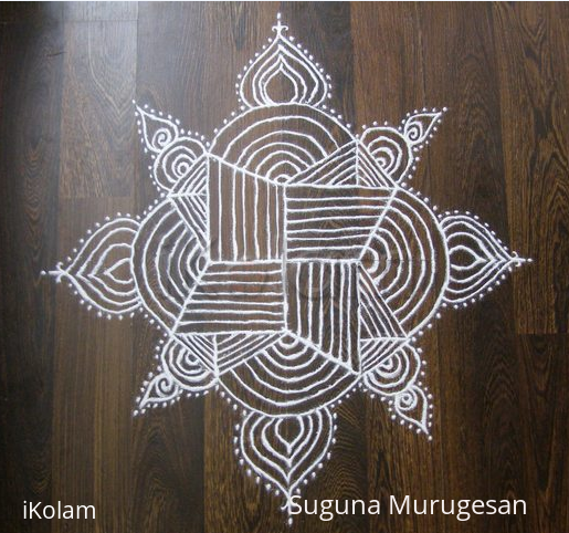 Rangoli: free hand kolam