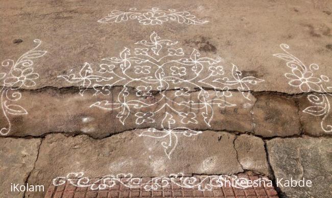 Rangoli: One of my rangolis :)