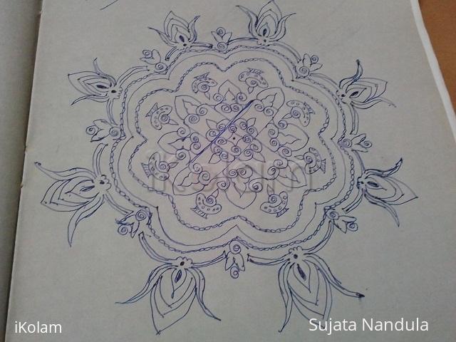 Rangoli: Freehand design