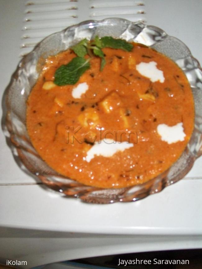 Paneer Butter Masala. - 100_0791.JPG