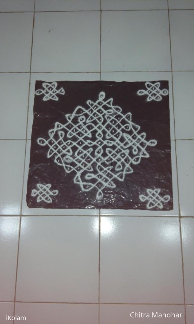 Rangoli: margazhi day 6