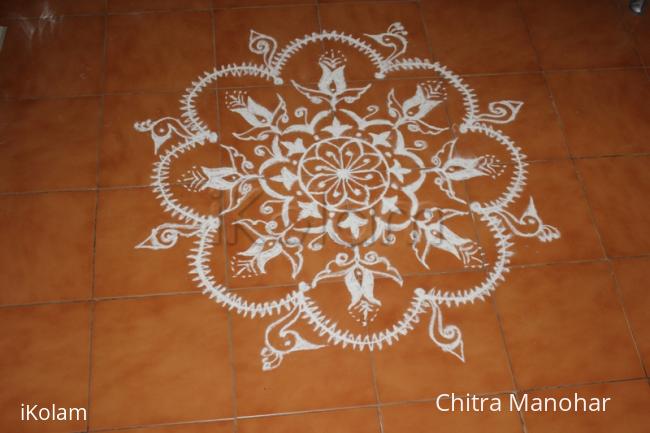 Rangoli: Freehand kolam