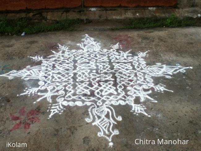 Rangoli: Chikku kolam