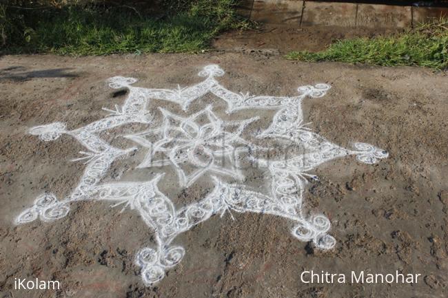 Rangoli: Free hand kolam