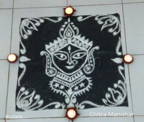 Rangoli: Happy Navrathri