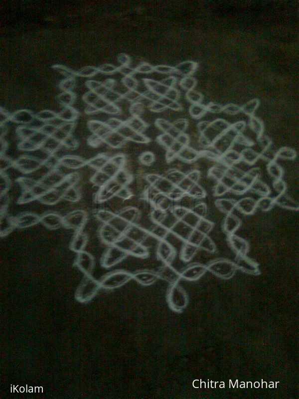 Rangoli: Chiku kolam