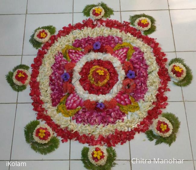 Rangoli: Pookolam for onam