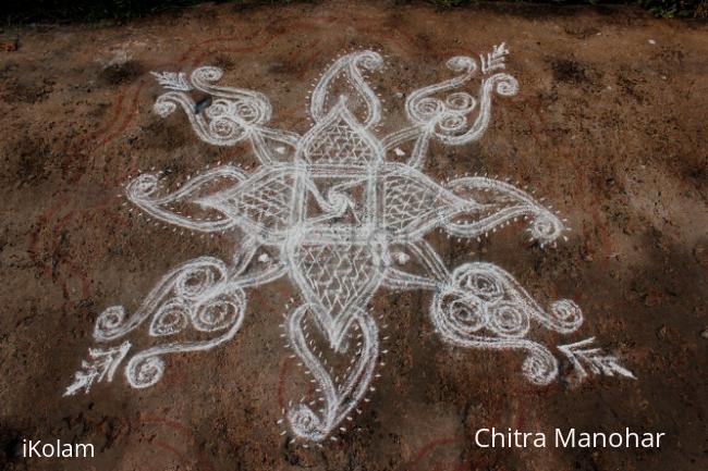 Rangoli: Free hand kolam