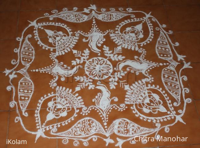 Rangoli: Janmastami Kolam