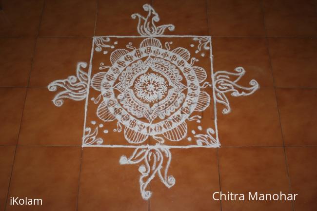 Rangoli: Free hand kolam