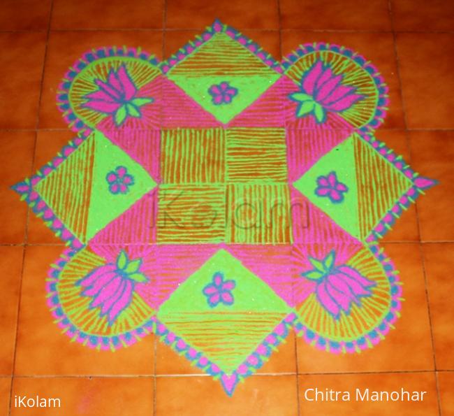 Rangoli: margazhi kolams