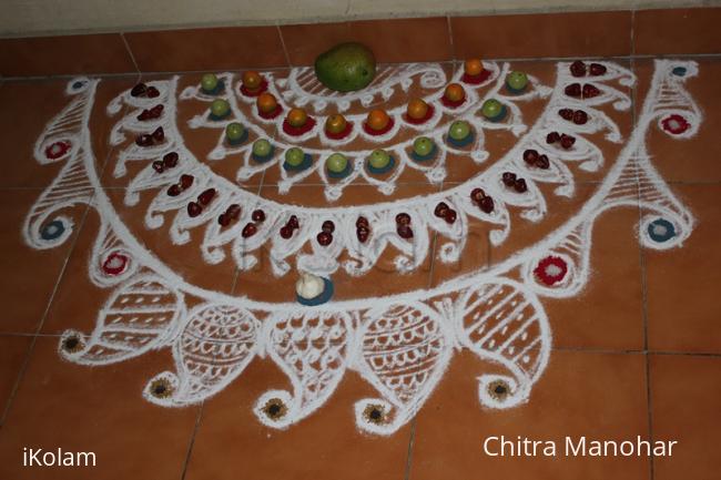 Rangoli: Pickles's day Kolam