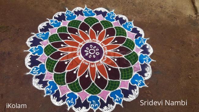 Rangoli: Simple rangoli