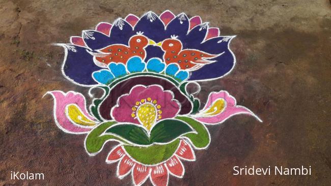 Rangoli: Today rangoli for pongal fest