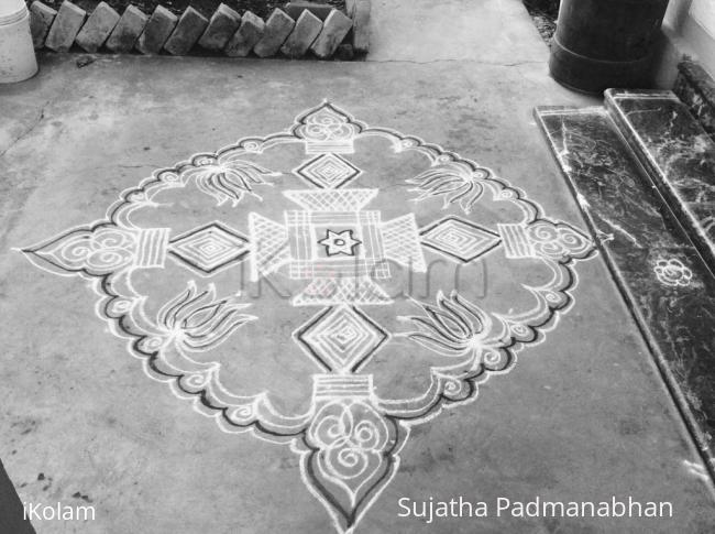 Rangoli: MARGAZHI dewdrops