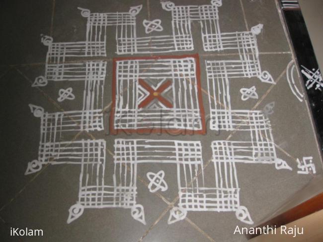 Rangoli: Padi kolam