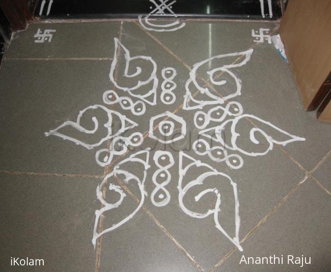 Rangoli: Shangu kolam