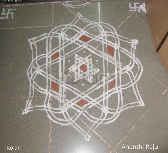 Rangoli: Aadivelli maakolam