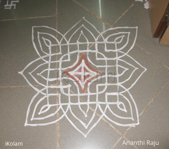 Rangoli: Dotted maakolam