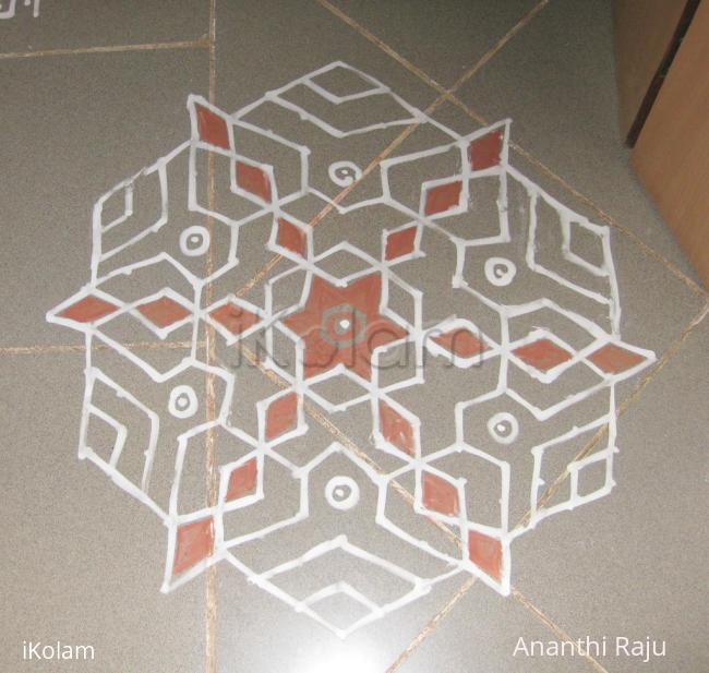 Rangoli: Friday kolam