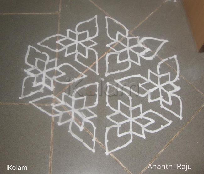 Rangoli: Dotted maakolam