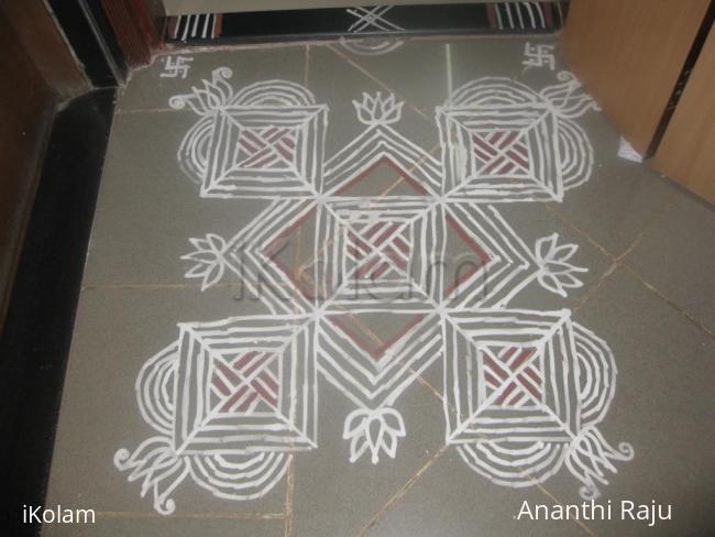 Rangoli: Padi kolam