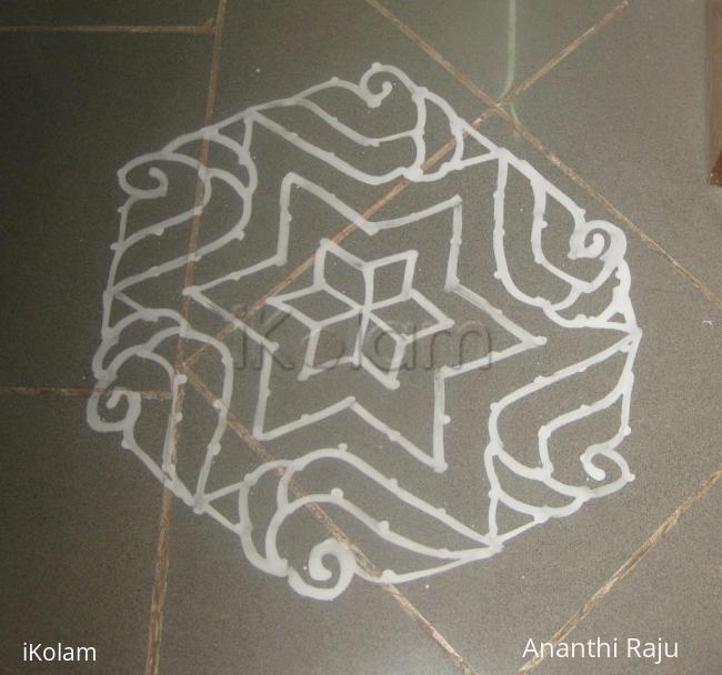 Rangoli: Shanku kolam