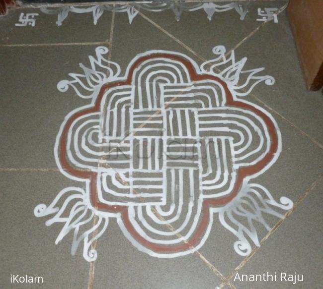 Rangoli: Tamil New year Kolam