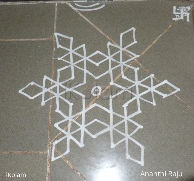 Rangoli: Star kolam