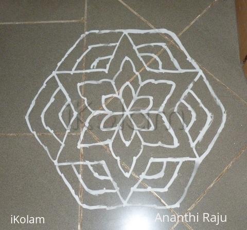 Rangoli: Star kolam