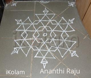 Rangoli:  Inspiration kolam