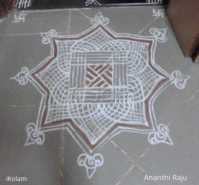 Rangoli: Arudra Darshanam kolam