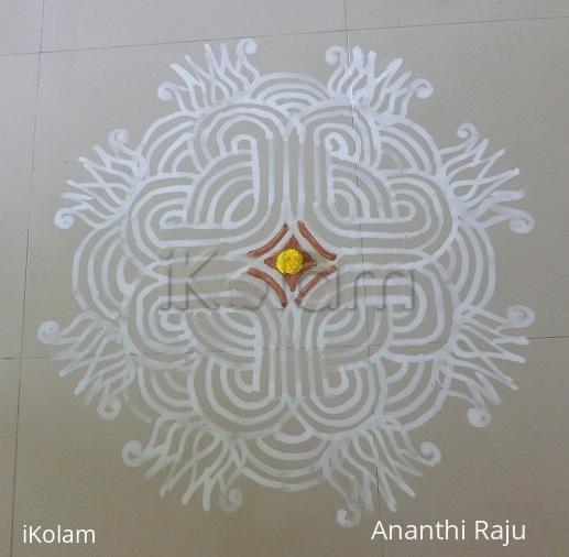 Rangoli: Tamil Puththandu Padi kolam