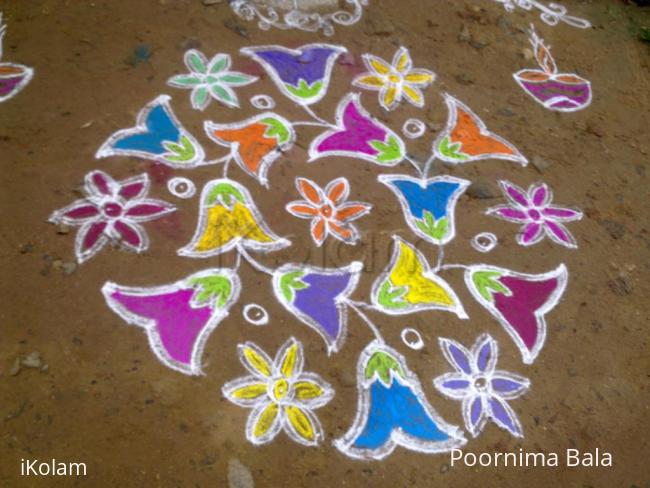 Rangoli: Dotted kolam