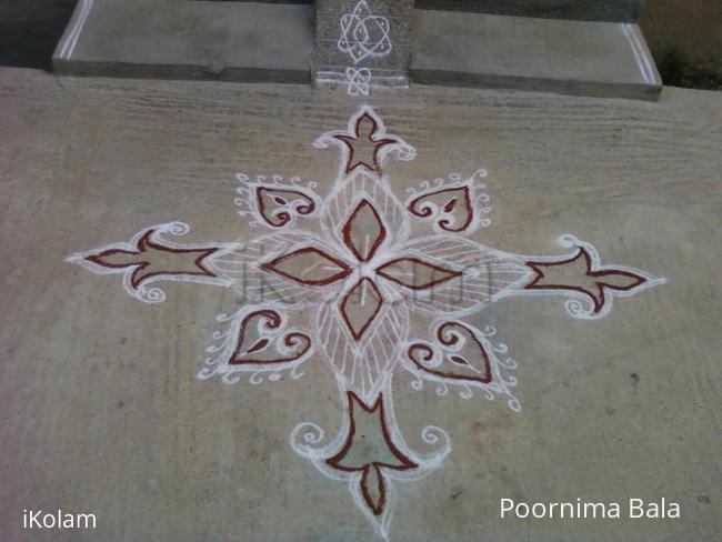 Rangoli: free hand design