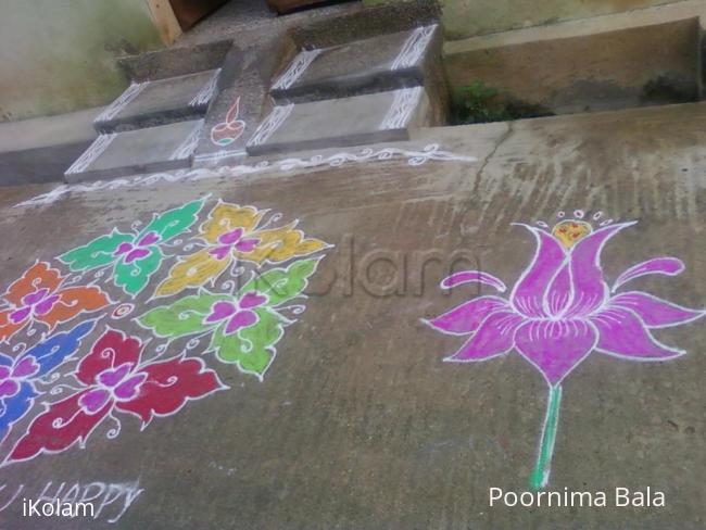 Rangoli: lotus