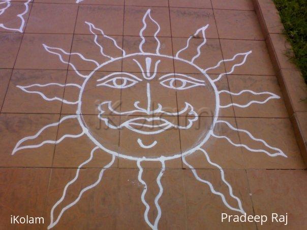 Rangoli: pongal-ii