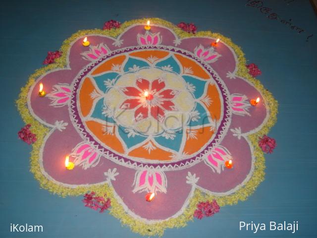 Rangoli: Priya's Rangoli-For comp