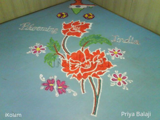 Rangoli: Free hand Rangoli