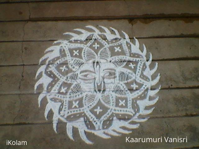 Rangoli: Ratha sapthami