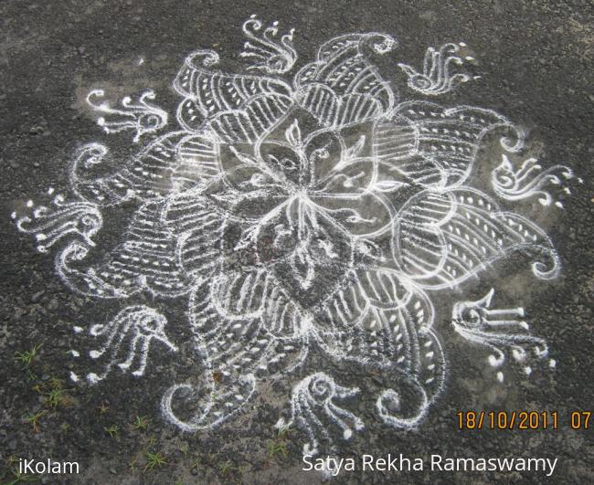 Rangoli: In front of my home...