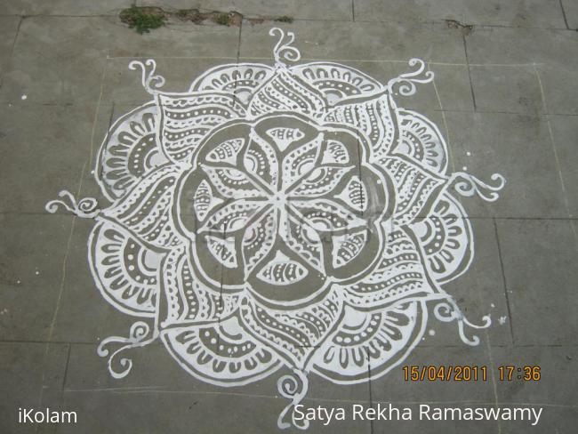 Rangoli: A very spl one... (2)