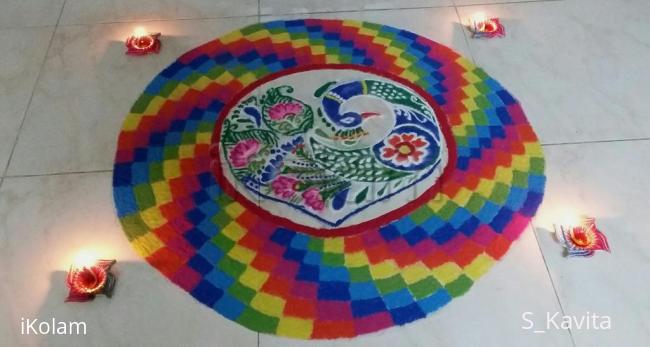 Rangoli: Happy diwali 2015