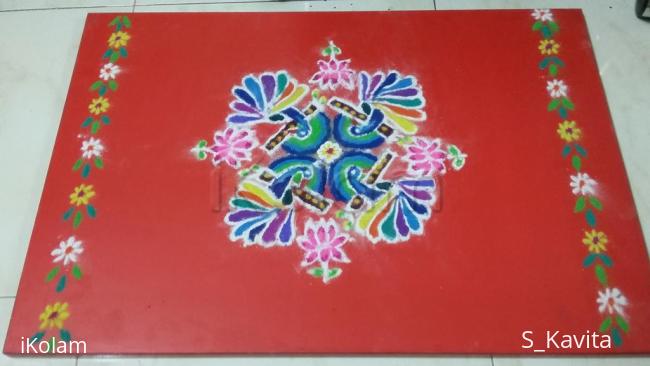 Rangoli: krishna jayanthi 