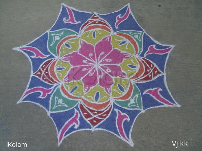 Rangoli: First kolam in 10 years