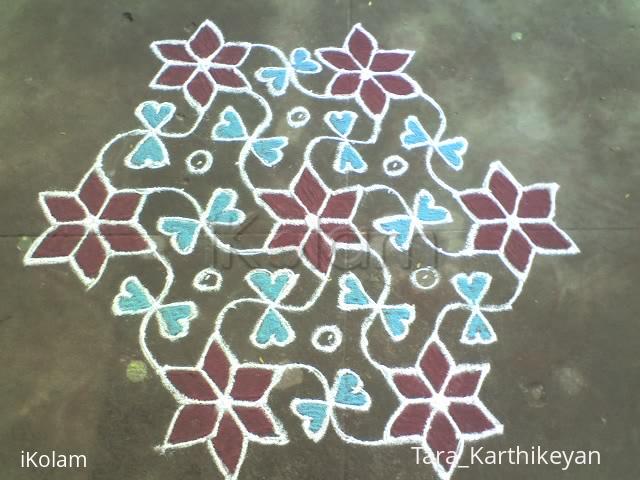 Rangoli: margazhi kolam 1