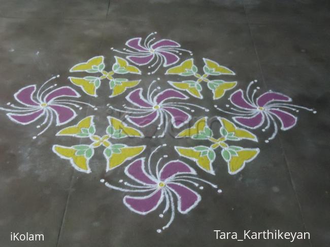 Rangoli: margazhi kolam 2