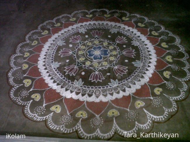 Rangoli: new year kolam