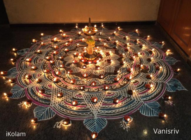 Rangoli: Karthigai 2014 Rangoli